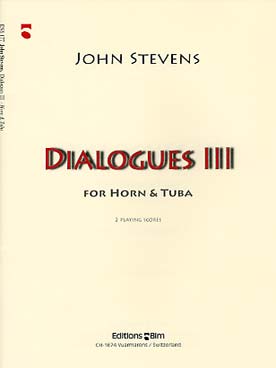 Illustration stevens dialogues iii pour cor et tuba