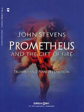 Illustration de Prometheus and the gift of fire    