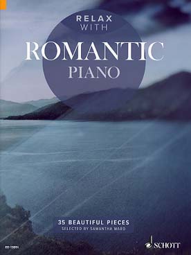 Illustration relax with romantic piano