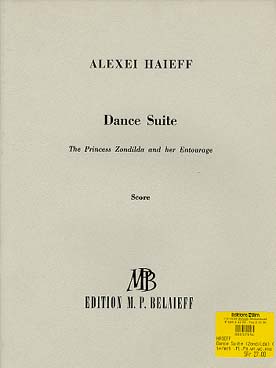 Illustration haieff dance suite (conducteur)