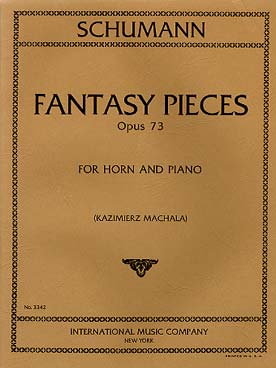 Illustration schumann pieces de fantaisie op. 73
