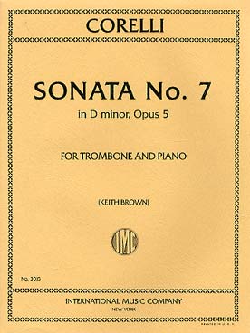 Illustration de Sonata op. 5/7 en ré m    