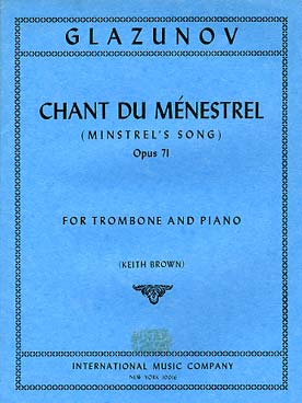 Illustration de Chant du ménestrel op. 71