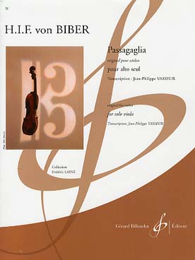 Illustration de Passagaglia pour violon, tr. pour alto