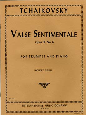 Illustration de Valse sentimentale op. 51/6    