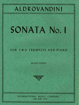 Illustration aldrovandini sonate n° 1