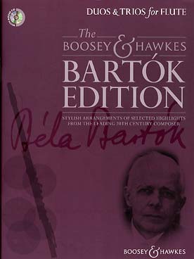 Illustration bartok duos & trios for flute