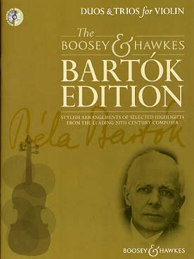 Illustration bartok duos & trios for violin