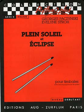 Illustration de Plein soleil et éclipse pour timbales (ancienne édition Zurfluh)