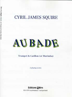 Illustration de Aubade pour trompette et carillon (ou marimba)