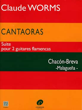 Illustration de Cantaoras, suite (solfège et tablatures) - Chacón-Breva (Malaguena)