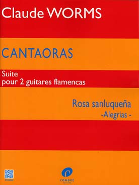 Illustration de Cantaoras, suite (solfège et tablatures) - Rosa sanluquena (Alegrias)