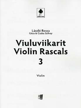 Illustration rossa/szilvay violin rascals vol. 3