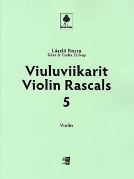 Illustration rossa/szilvay violin rascals vol. 5