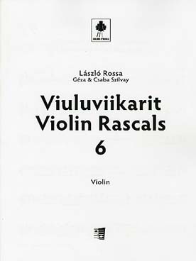 Illustration rossa/szilvay violin rascals vol. 6