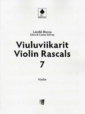 Illustration rossa/szilvay violin rascals vol. 7