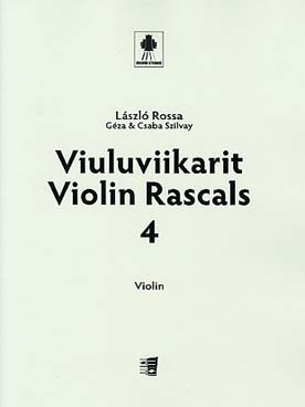 Illustration rossa/szilvay violin rascals vol. 4