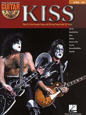 Illustration guitar play along vol. 30 : kiss