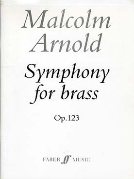 Illustration de Symphony for brass op. 123 pour octuor de cuivres - Conducteur