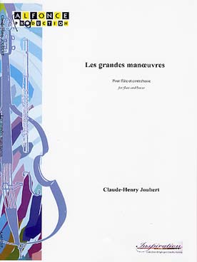Illustration de Les Grandes manœuvres pour flûte et contrebasse