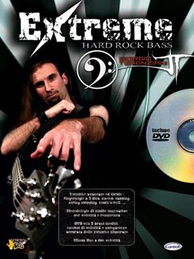 Illustration extreme hard rock bass avec dvd