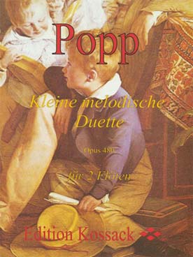 Illustration popp kleine melodische duette op. 480 v1