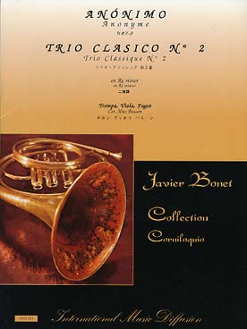 Illustration de Trio classique N° 2 en ré min pour cor, alto et basson