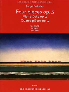 Illustration de 4 Pièces op. 3