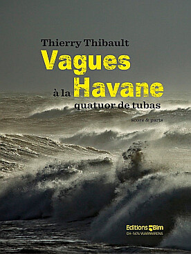 Illustration de Vagues à la Havane pour quatuor de tubas