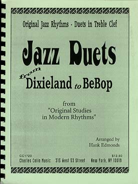 Illustration de Jazz duets from Dixieland to bebop (treble clef)