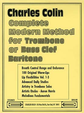 Illustration colin methode complete trombone