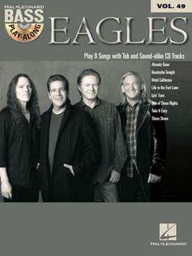 Illustration de BASS PLAY ALONG - Vol.49 : EAGLES