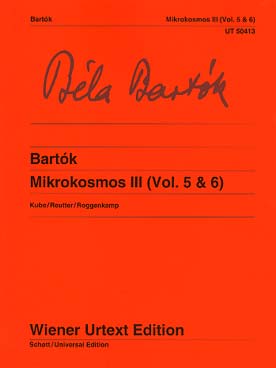 Illustration bartok mikrokosmos iii : vol. 5 & 6