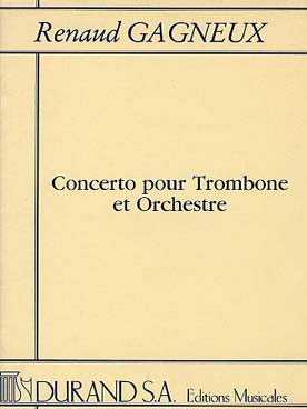 Illustration de Concerto pour trombone et orchestre, réd. piano