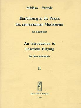 Illustration de AN INTRODUCTION TO ENSEMBLE PLAYING for brass intruments - Vol. 2