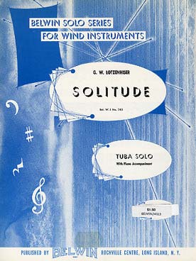 Illustration de Solitude pour tuba et piano