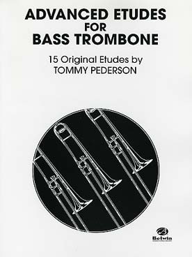 Illustration de Advanced etudes for bass trombone