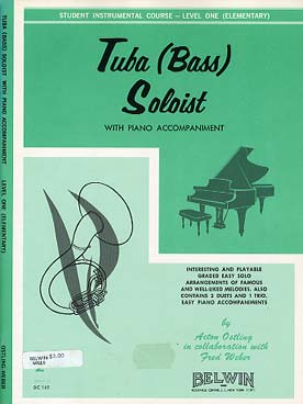 Illustration tuba soloist level 1 avec piano