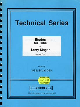 Illustration de Etudes for tuba - Vol. 1