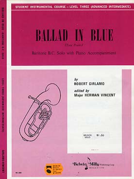 Illustration girlamo ballad in blue