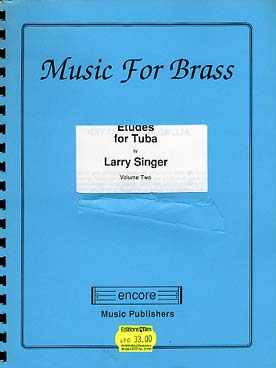 Illustration de Etudes for tuba - Vol. 2