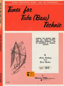 Illustration de TUNES FOR TUBA TECHNIC - Vol. 2 : intermédiaire