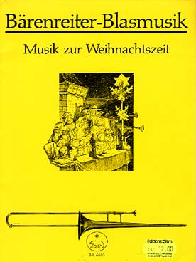 Illustration musik zur weihnachtszeit