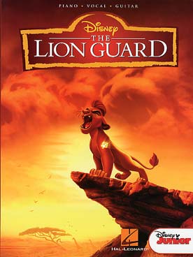 Illustration disney the lion guard