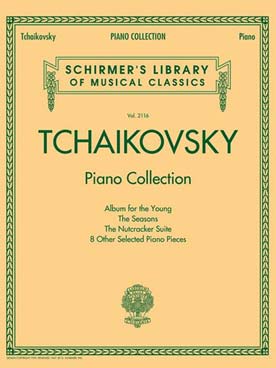 Illustration tchaikovsky the piano collection