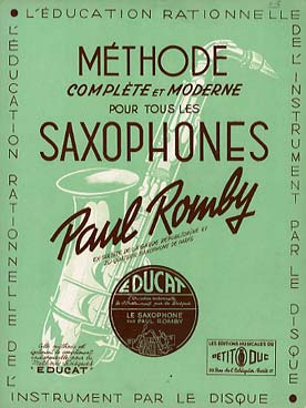 Illustration de Méthode complète et moderne pour tous les saxophones