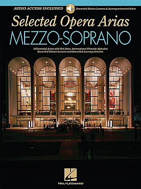 Illustration selected opera arias mezzo-soprano