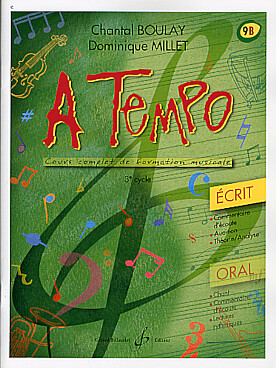 Illustration boulay/millet a tempo vol. 9 b ecrit