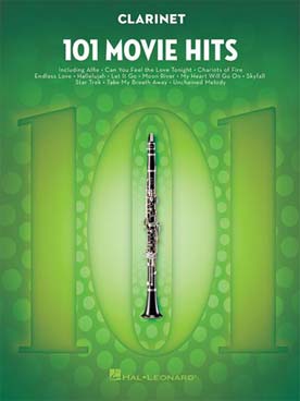 Illustration 101 movie hits clarinette