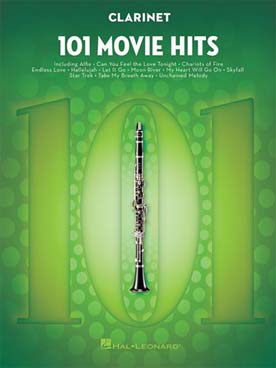 Illustration 101 movie hits clarinette